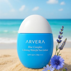 아르베라 블루 컴플렉스 카밍 워터풀 선 로션 50ml SPF50+ PA++++ 촉촉한 탄력 선크림