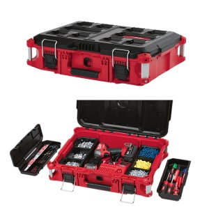 밀워키 팩아웃 툴박스 M 48-22-8424 부품 공구함 정리 수납 이동 캐리어