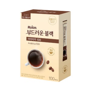 동서 맥심 부드러운블랙 아라비카 100T