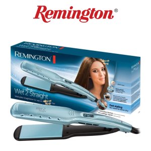 레밍턴 매직기 remington wet2straight 헤어 스트레이트너 와이드