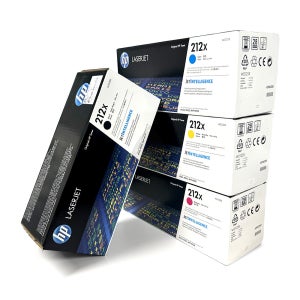 포인트 지급 HP 212X 정품토너(대용량) 4색세트(W2120X 검정+ W2121X 파랑+ W2122X 노랑+ W2123X 빨강) M554dn M555dn M555x M578dn