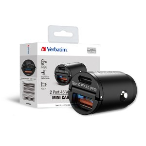 버바팀 QC3.0 PD3.0 45W 초고속 듀얼 매립형 차량용충전기