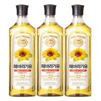 사조대림 해표 해바라기유 900ml x 3개