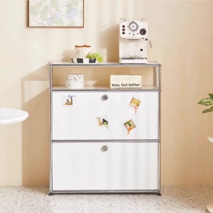 모듈 미드센추리 수납장 침대 헤드 수납장 틈새장 서랍장 모듈가구 1단