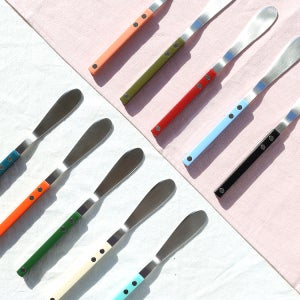 보겐 쌍띠에 버터나이프 잼나이프 스프레더 카페 디저트 커트러리 실버