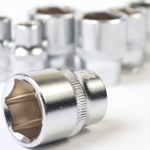 육각 숏복스알 TS-HSS38 18mm 3/8인치 볼트조임 핸들 핸드소켓
