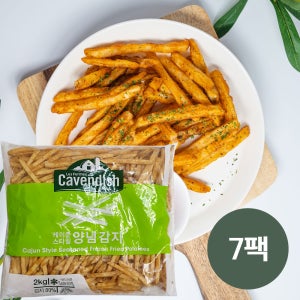 (무배) 카벤디쉬 케이준스타일 양념감자 2kg x 7봉