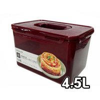 타파김치통 파김치통 누름판통 김장용기 김장김치 물김치 4.5L