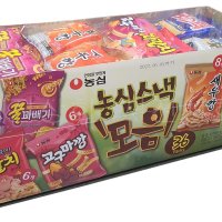 농심 스낵 박스 코스트코 과자세트 30g X 36봉 5가지맛 과자박스