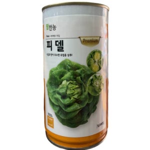 피델 유럽상추 5000립 대포장 펠렛코팅 캔상추