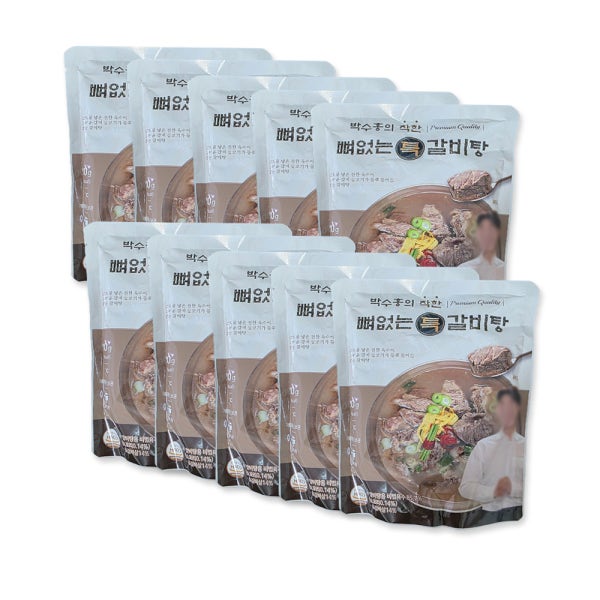 NEW 박수홍의 착한 뼈없는 갈비탕 900g x 10개