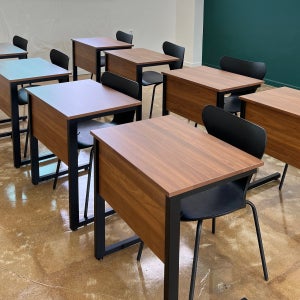 학원책상 의자세트 일반형600,와이드 700 학생 책걸상