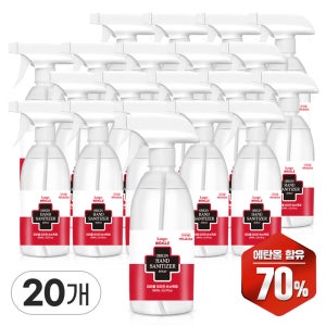 미라클 오리진 손소독제 500ml x 20개 스프레이 액상타입 에탄올70%