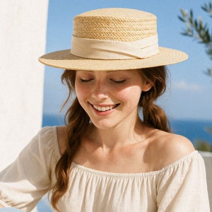 피피랩 라피아햇 밀짚 바캉스 휴가 여행 썸머 비치 휴양지모자 챙넓은모자 여성여름모자
