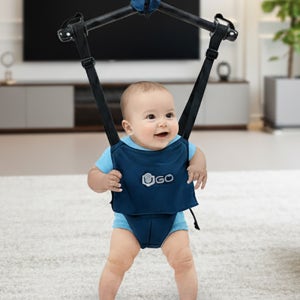 [유고] 점퍼루 점핑점퍼 스탠드 접이식 아기그네 고탄력 국내산