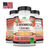 미국 NaturaLife Labs D-Mannose 1300mg 100캡슐 네츄라라이프