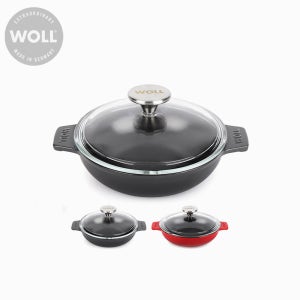 독일 WOLL 볼 미니웍 무쇠 주물 냄비 아이언 베이비웍 카본그레이 18cm