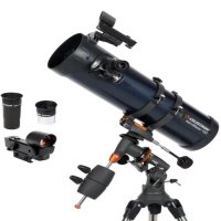 CELESTRON AstroMaster 130 EQ 뉴턴 리플렉터 망원경 레드 닷 파인더 스코프 스폿 팅 CG-3 적도 삼각대