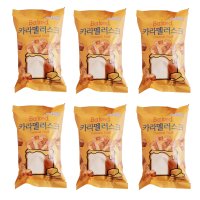 카라맬러스크 100g x 6ea 바게트식빵과자 봉지스낵