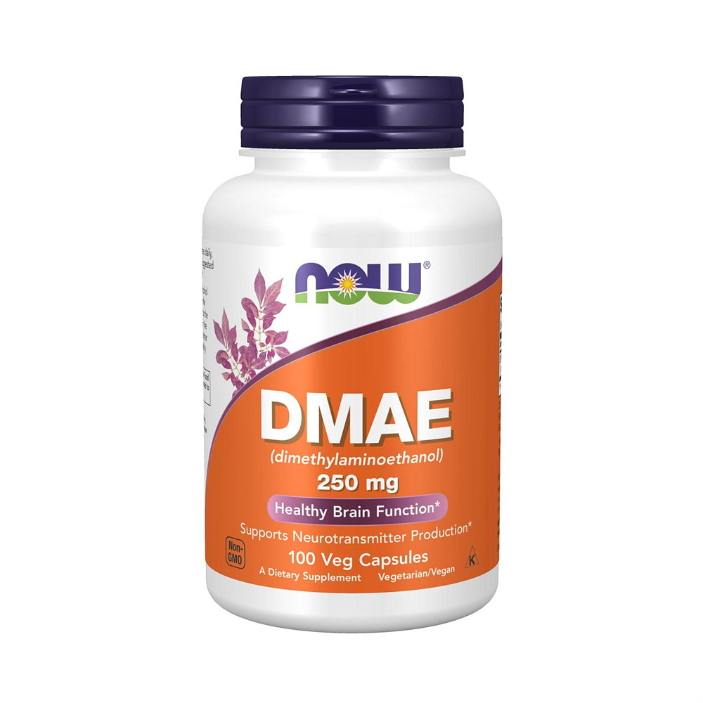 나우푸드 <b>DMAE</b> 디메틸아미노에탄올 250mg 100캡슐