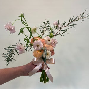 웨딩촬영 라넌큘러스 노와이어 촬영용부케 꽃예약 분당 판교 수내 꽃집