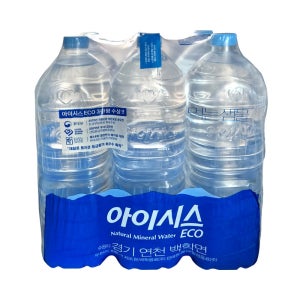 2L 6병 아이시스 에코 안전한 생수 맑은샘물 가정 배송 배달 아이리스 물 정기 8.0
