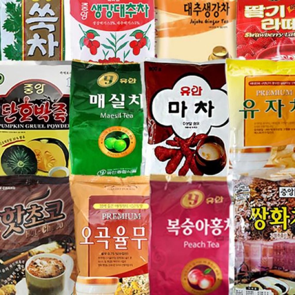 자판기재료 자판기용 핫초코 대호식품 율무차 쌍화차 복숭아홍차 중앙식품