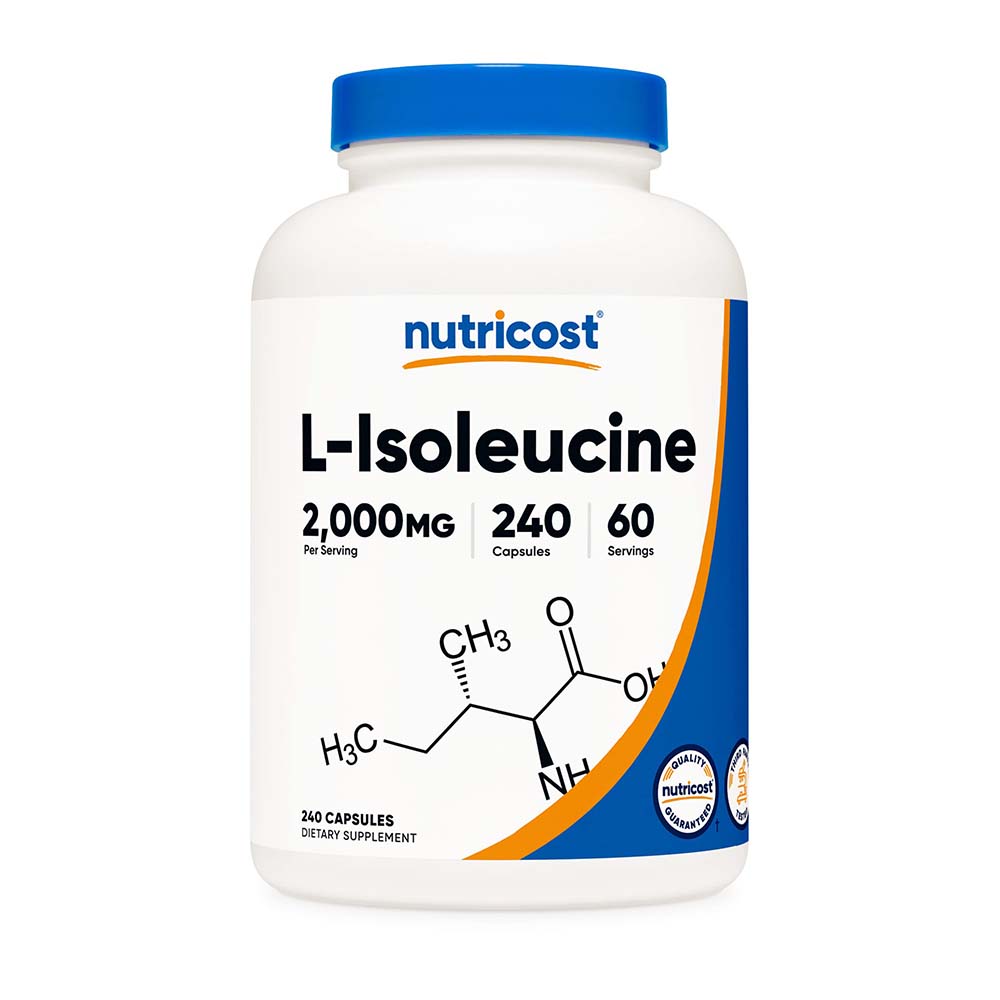 뉴트리코스트 <b>L</b> <b>이소류신</b> 2000mg 240캡슐