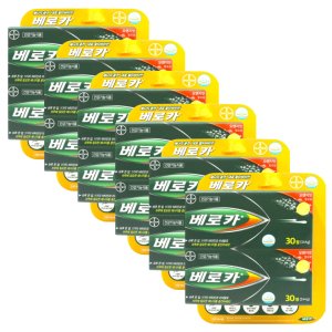 베로카 발포비타민 4800mg x 60정 x 6팩 12개월분 멀티비타민&미네랄 오렌지맛