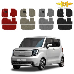 더뉴 레이 신형 페이스리프트 코일매트 1열+2열+트렁크 풀세트 카매트 용품