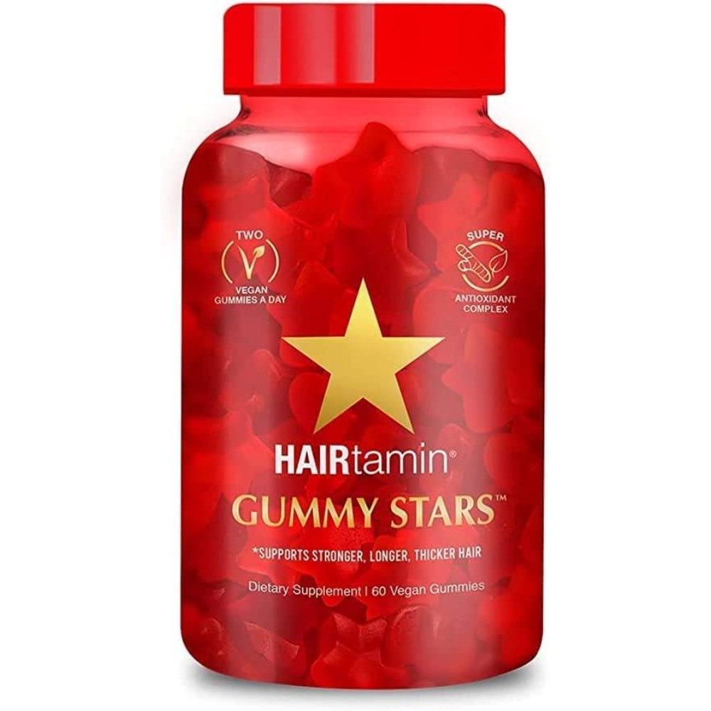 <b>헤어</b>타민 비건 구미 스타스 천연 비오틴 <b>헤어 비타민</b> Biotin 바이오틴