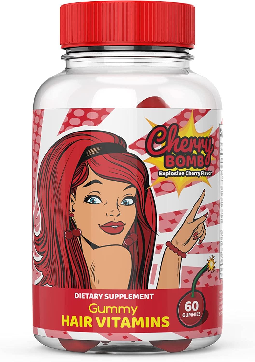 비오틴 여성용 <b>헤어 비타민</b> 구미 5000mcg