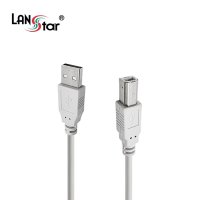 LANstar USB 프린터 케이블 AB 삼성 캐논 HP 복합기 연결선 10M