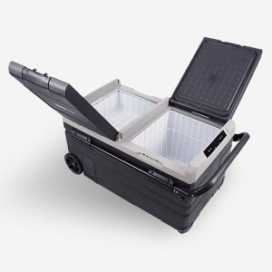 툴콘 AC/DC 2도어 충전 이동식 캠핑냉장고 75L TF-75