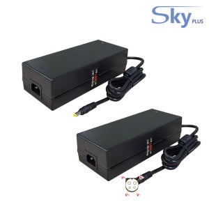 대한민국 DC 24V 8A 9A 9.5A 전원 어댑터 24V9.5A KC인증(3구접지)