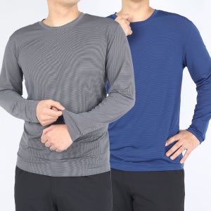 1+1 남자기능성티셔츠 빅사이즈 쿨맥스 쿨링 긴팔쿨티