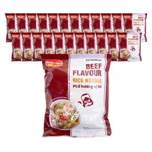 [간식뱅크] 밀리켓 베트남 쌀국수 24봉 소고기 닭고기 봉지 / 저탄수화물 간편쌀국수