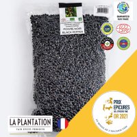 캄보디아통후추 라 플랜테이션 캄폿후추 블랙후추 대용량 500g LA PLANTATION