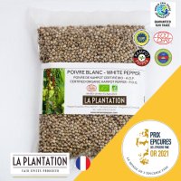 캄보디아통후추 라 플랜테이션 캄폿후추 화이트후추 대용량 500g LA PLANTATION