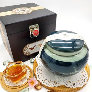 국내산 도자기 아카시아꿀 1.2kg 고가구 포장 명절 설 선물세트