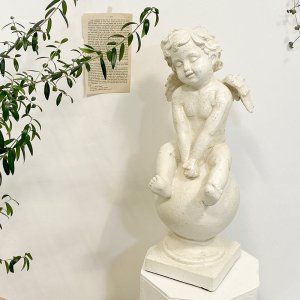 아기 천사 석고상 대형 카페 조형물 오브제 조각상 촬영소품 정원