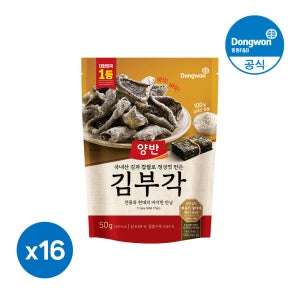 동원 양반 찹쌀 김부각 50g, 16개