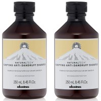 다비네스 내추럴텍 퓨리파잉 비듬 샴푸 2개 250ml Davines PURIFYING