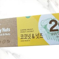 졸리넛츠 매일견과 코코넛넛츠 400g 20gX20봉 20g20봉 1박스