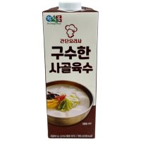 정식품 구수한 사골육수 950ml 4개 사골육수