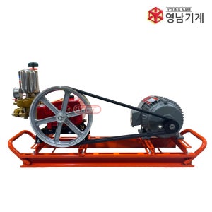 80A 영남 동력분무기 국산 3상 3마력 모터분무기 농약 방역 살포기
