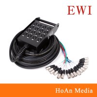 16채널 마이크 멀티케이블 XLR 오디오 박스형 스네이크 멀티박스 EWI PSX-16
