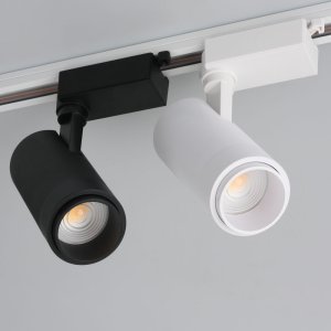 LED 디밍 스포트라이트 레일조명 원통 레일등 COB 20W 핀조명 밝기조절