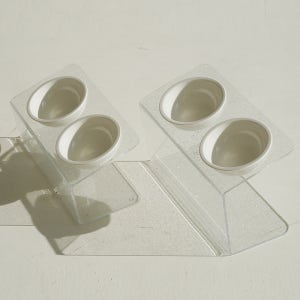 매기앤보 반려동물 경사식기 DUAL 스탠드 Medium+ (17cm)