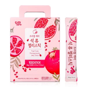 웰니스바이오 트리플 케어 콜라겐 석류 젤리 스틱 20g 100포 벌크형